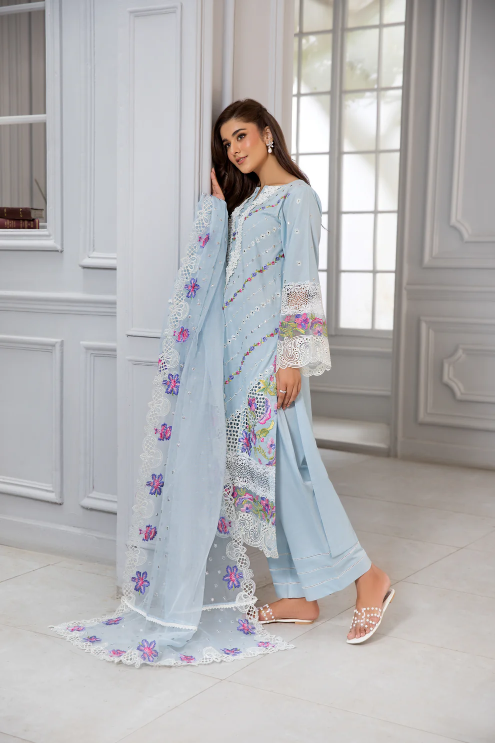 Shafaq - Soft Beauty With Gentle Touch of Blue - Image 6